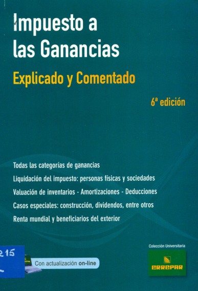 Impuesto A Las Ganancias Explicado Y Comentado Consejo Profesional De Ciencias Económicas De 9360