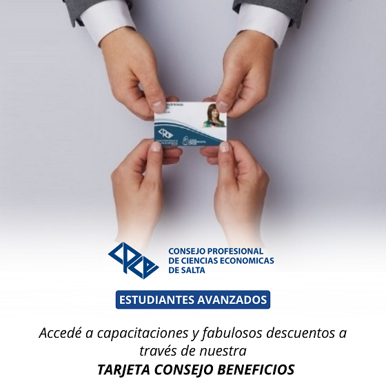 TARJETA ESTUDIANTE BENEFICIO